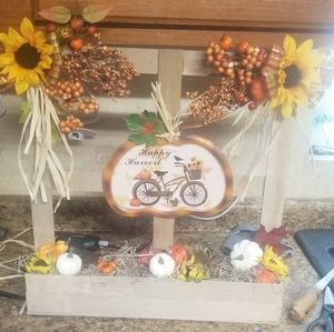 Handmade Autumn window